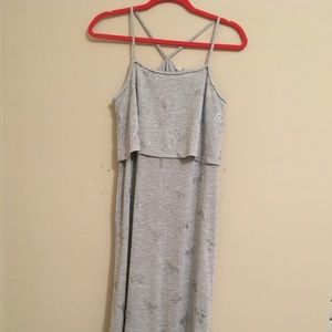 Girls H&M unicorn maxi dress